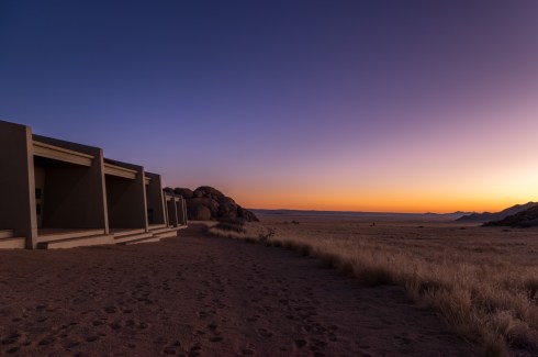 Sunset over Namib-Naukluft Lodge, Namibia