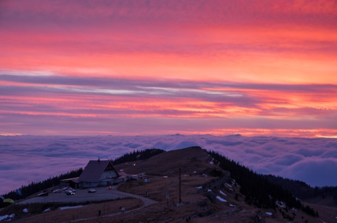Sunset on Chasseral I
